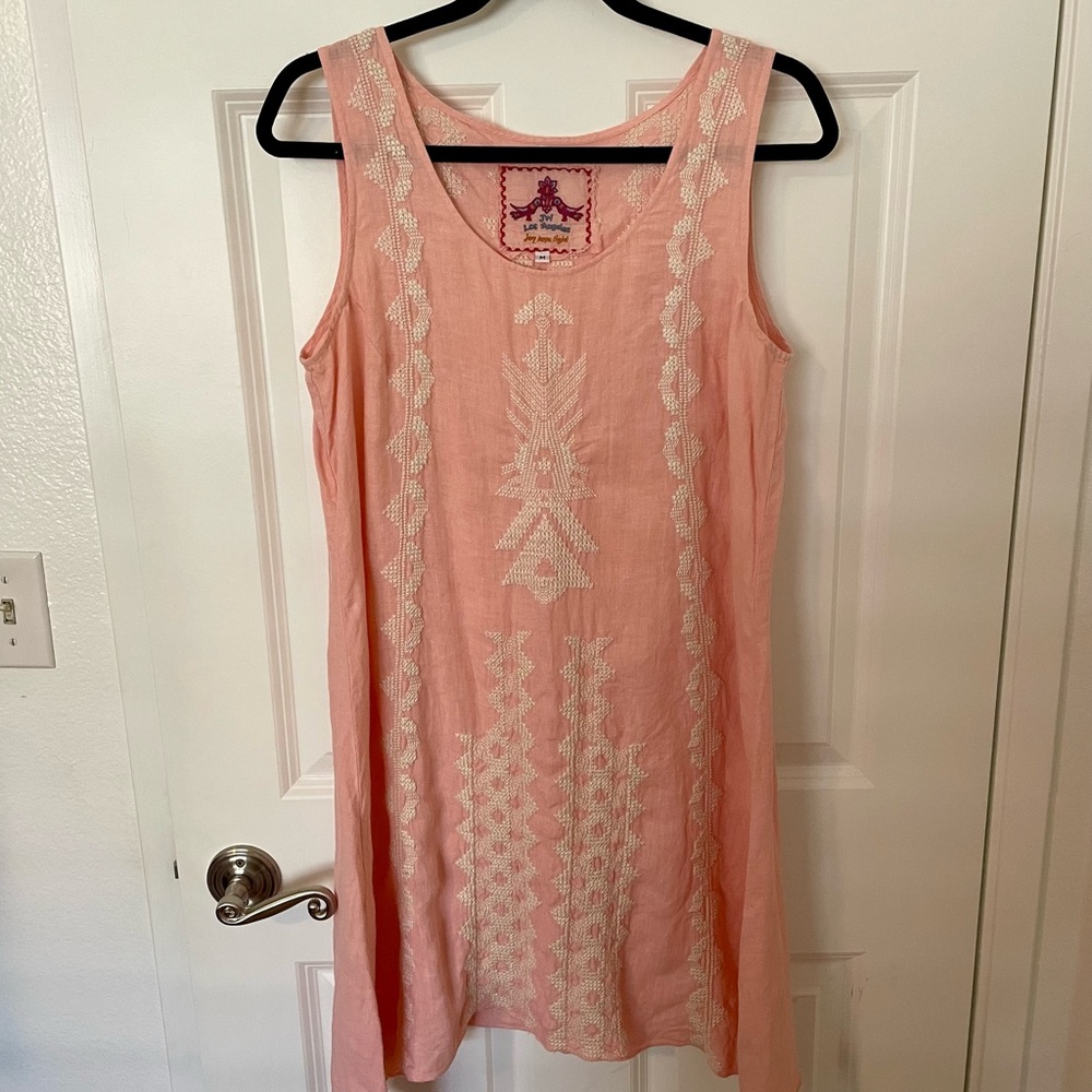 Johnny Was Embroidered Dress
